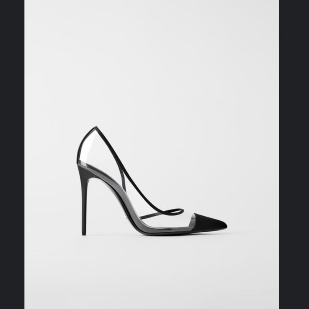 Zara Vinyl High Heels